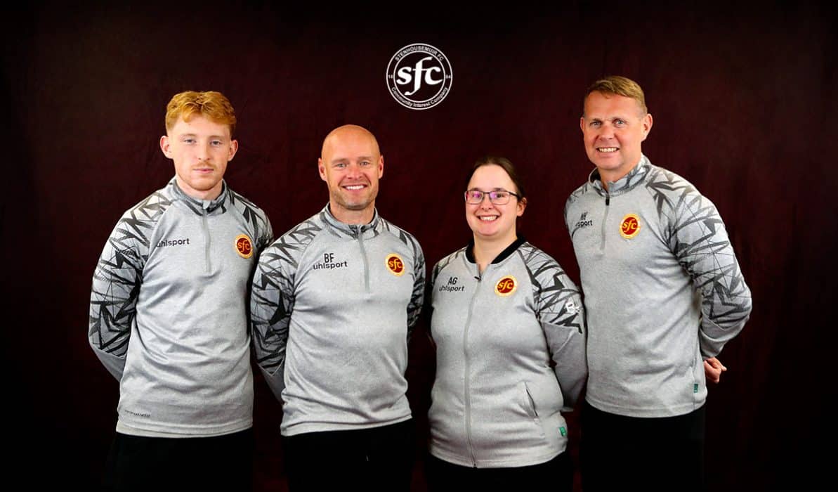 We’re thrilled to announce that Brown, Myles, Calum, and Adele have all signed new deals to continue their fantastic work at Stenhousemuir FC!