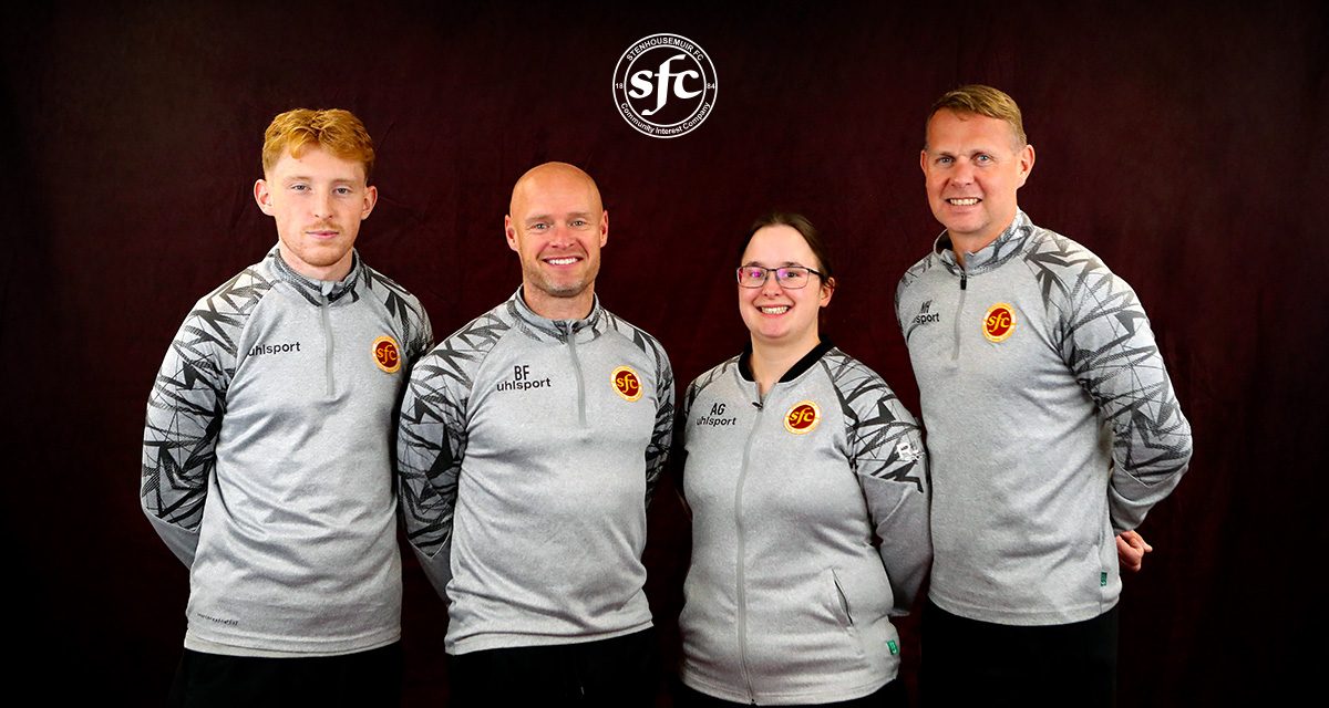 Key Backroom Staff Commit to New Deals at Stenhousemuir