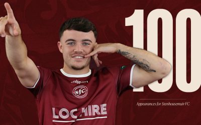 Kinlay Bilham Makes 100th Stenhousemuir Appearance