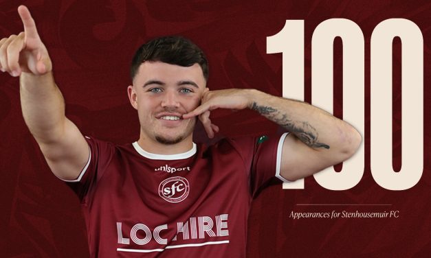 Kinlay Bilham Makes 100th Stenhousemuir Appearance