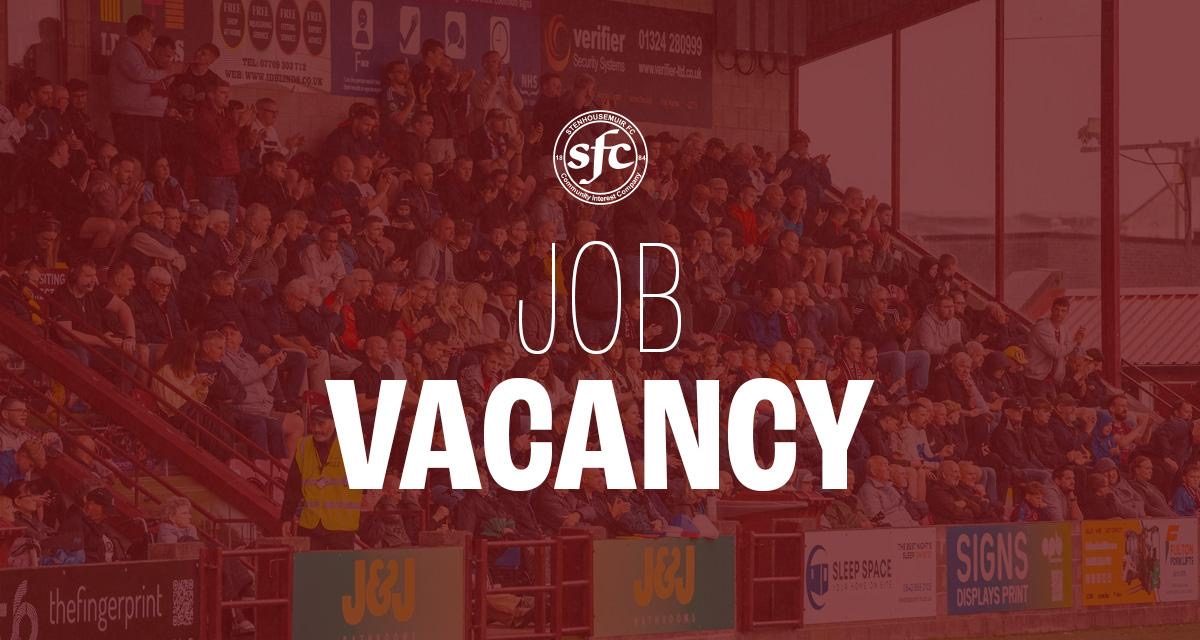 Vacancy: Facilities Assistant