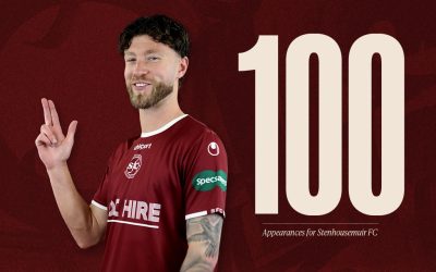 Matty Aitken Reaches 100 Appearances