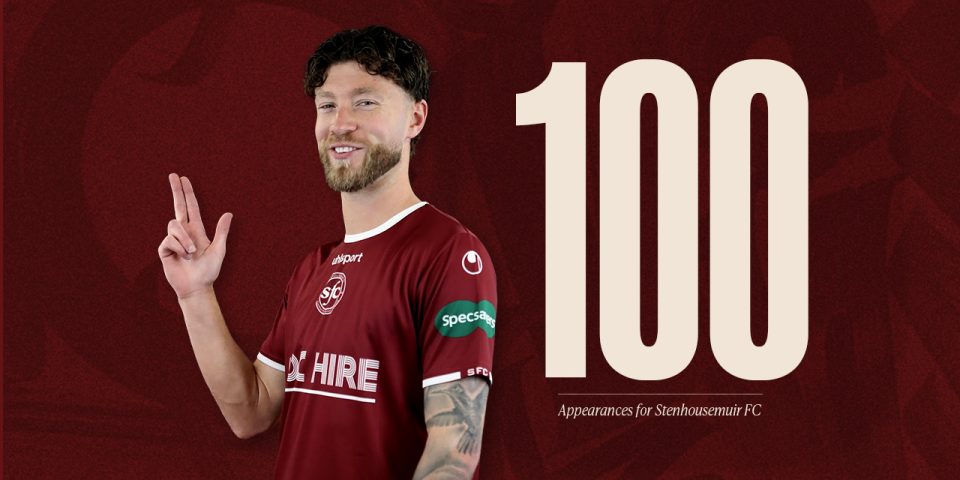 Matty Aitken 100 Appearances