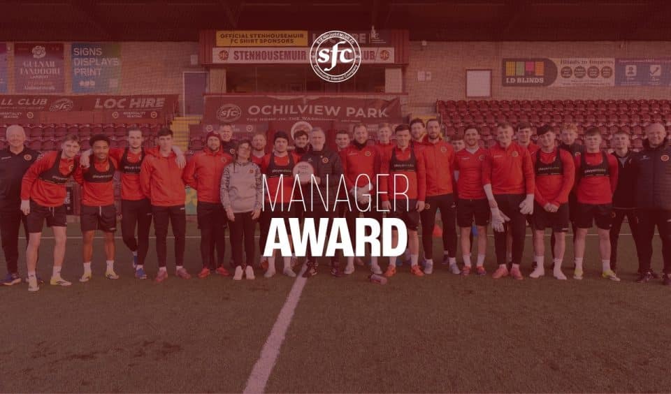 Gary Naysmith Wins March Manager of the Month